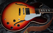 Gibson Longhorn Double Cutaway Electric Guitar Trans Blue, Gibson Les P
