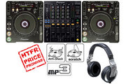 PIONEER CDJ 1000 MK 3 / DJM 800 - CD DJ PACKAGE